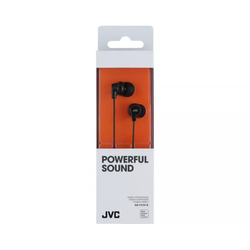 JVC HA-FX10-B-E Värvilised kõrvaklapid