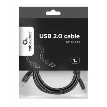 GEMBIRD USB 2.0 AM - USB-C kaabel (AM/CM) 1m