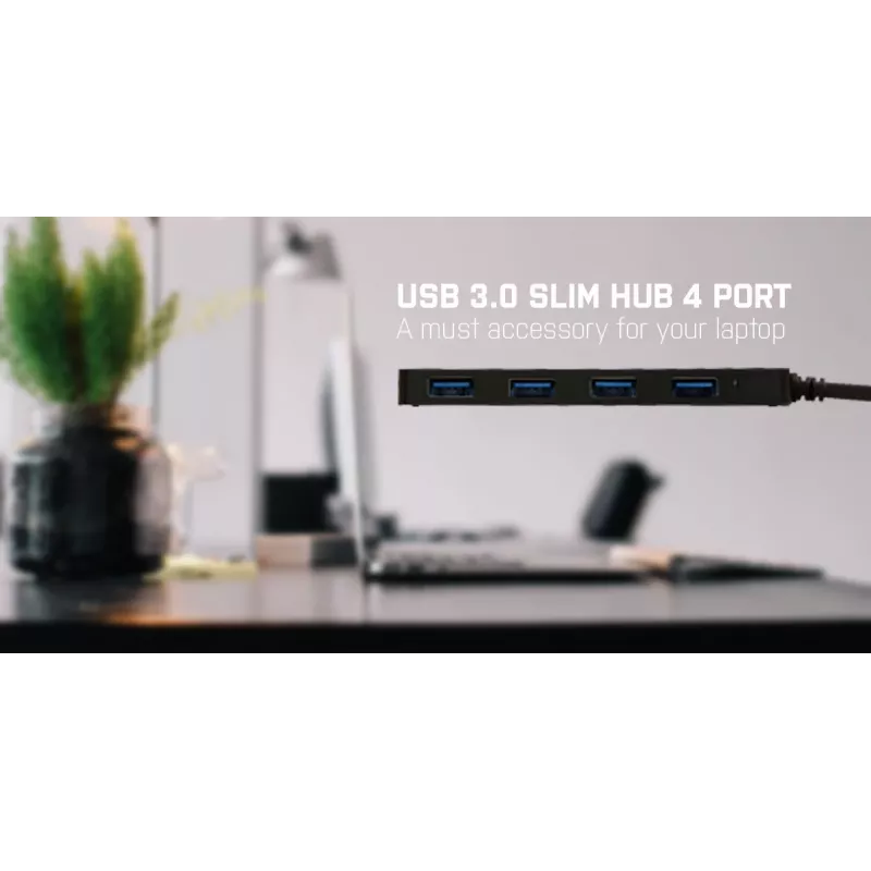 USB Hub i-tec Advance USB 3.0 õhuke Passive HUB 4 Port