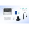 USB Hub i-tec Advance USB 3.0 õhuke Passive HUB 4 Port