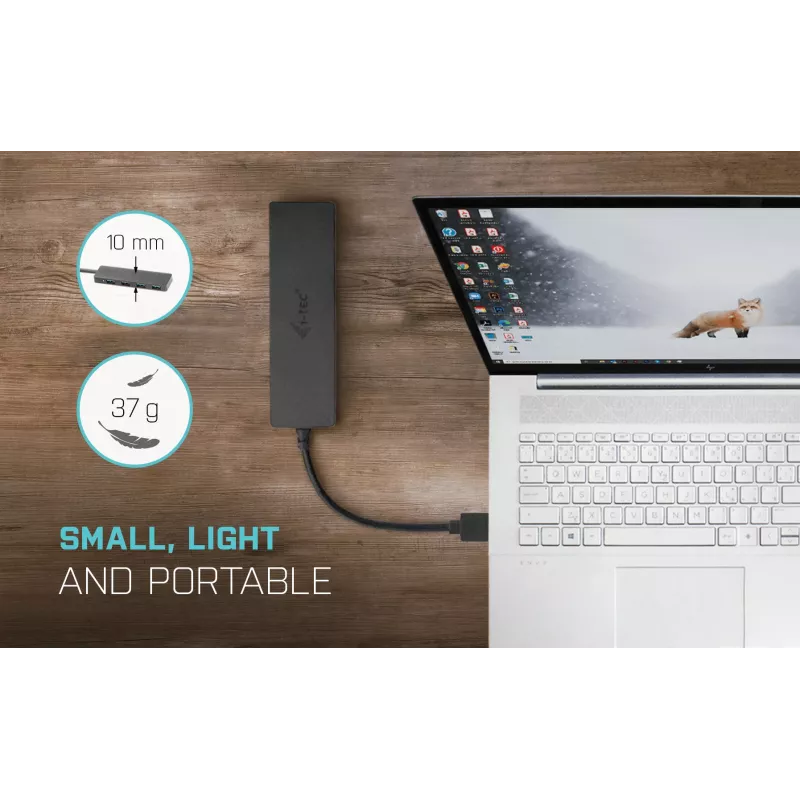 USB Hub i-tec Advance USB 3.0 õhuke Passive HUB 4 Port