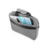 Messenger case NATEC Mustela sülearvutitele kuni 39,6 cm (15,6 tolli), polüester, hall, esitasku, õlarihm