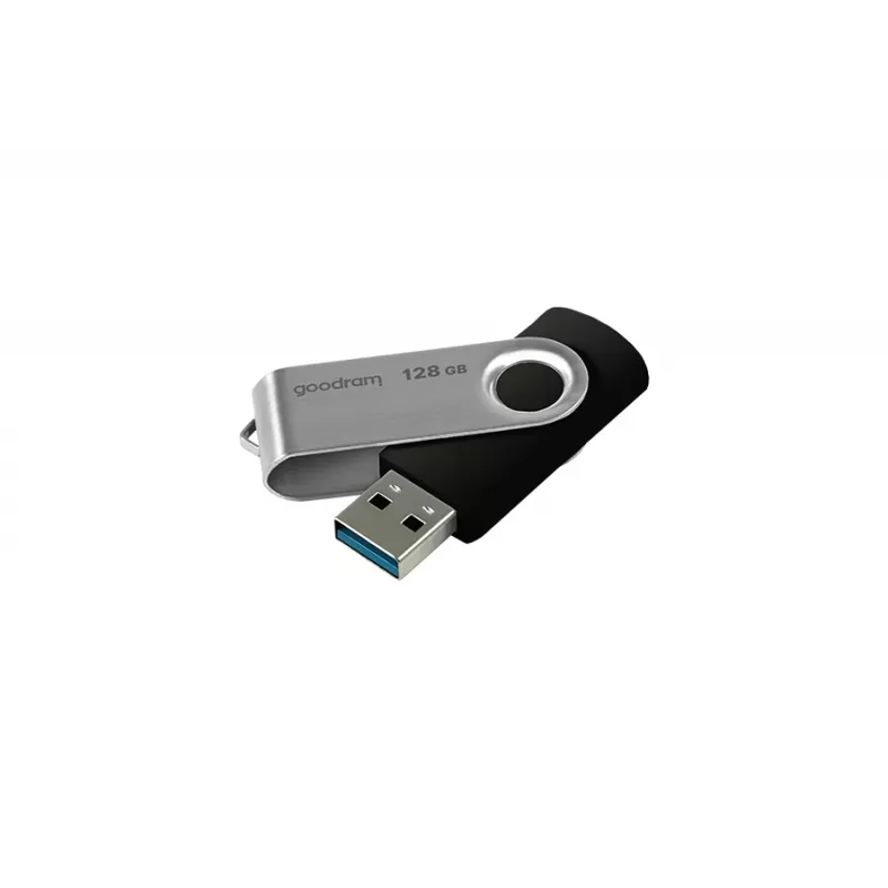 USB-mälupulk GOODRAM UTS3 128 GB USB Type-A 3.2 Gen 1, must, lugemiskiirus 60 MB/s, kirjutamiskiirus 20 MB/s