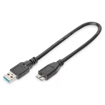 DIGITUS USB 3.0 kaabel USB A - Micro USB B (ak-300117-003-s)