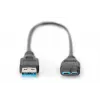 DIGITUS USB 3.0 kaabel USB A - Micro USB B (ak-300117-003-s)