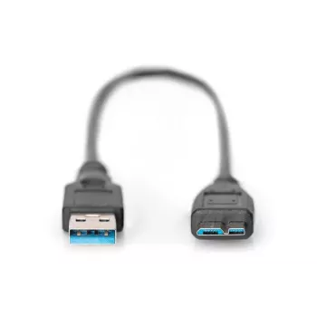 DIGITUS USB 3.0 kaabel USB A - Micro USB B (ak-300117-003-s)
