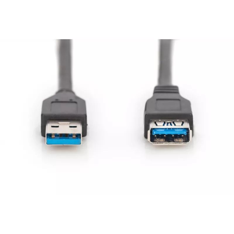 DIGITUS USB 3.0 pikenduskaabel, tüüp A-pistik/emane, 3,0 m (ak-300203-030-s)