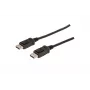 DIGITUS DisplayPort connection kaabel, DP M/M, 1m w/interlock, Ultra HD 4K Must