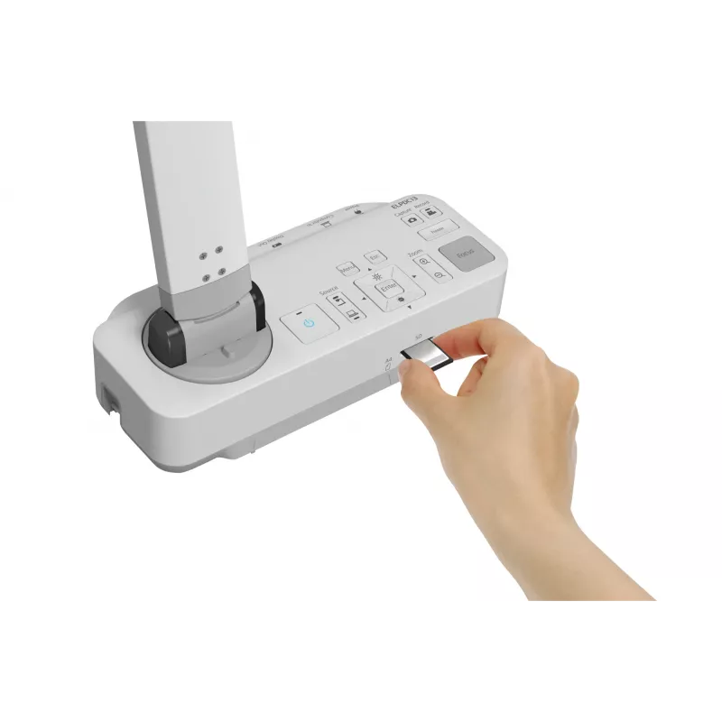 Epson ELPDC13 dokumendikaamera valge 25.4 / 2.7 mm (1 / 2.7 tolli) CMOS USB 1.1