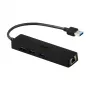 i-tec Advance USB 3.0 õhuke HUB 3 Port Gigabit Ethernet Adapter Must