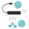 i-tec Advance USB 3.0 õhuke HUB 3 Port Gigabit Ethernet Adapter Must