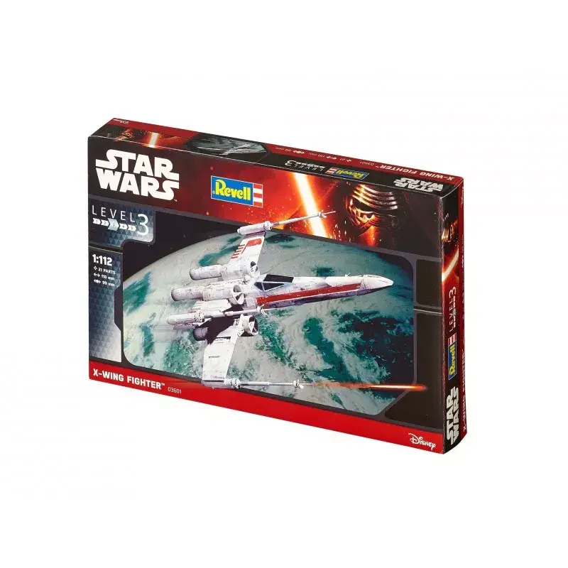 Kosmosesüstiku mudel Revell X-wing Fighter