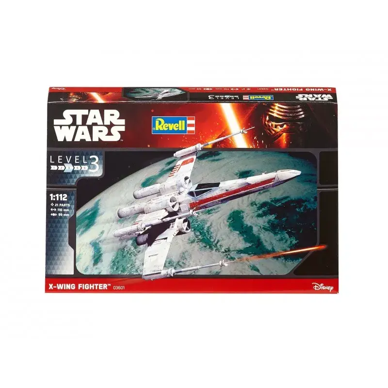 Kosmosesüstiku mudel Revell X-wing Fighter