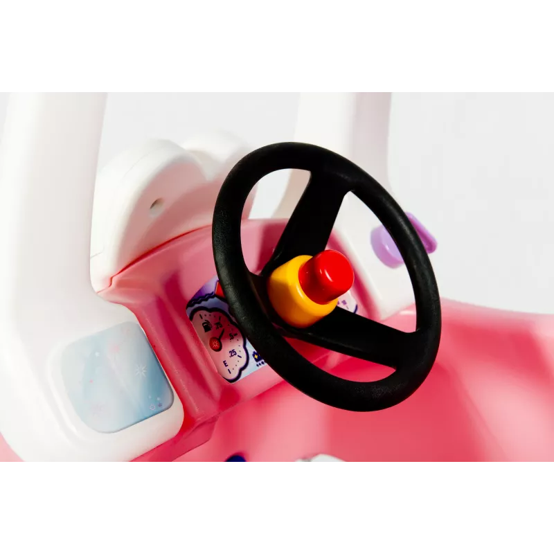 Little Tikes Cozy Coupe Princess, 1,5 aastat, 4 ratast, plastik, sinine, roosa, valge