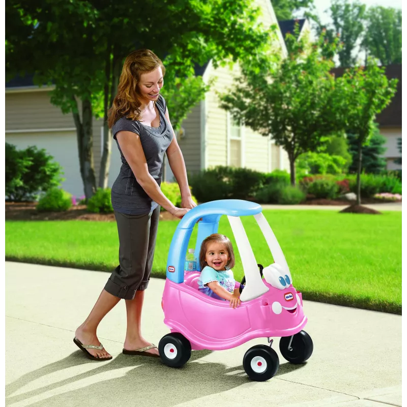 Little Tikes Cozy Coupe Princess, 1,5 aastat, 4 ratast, plastik, sinine, roosa, valge