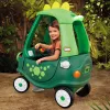 Little Tikes Cozy Coupe Dino, 1,5 a, 4 ratast, plastik, must, roheline