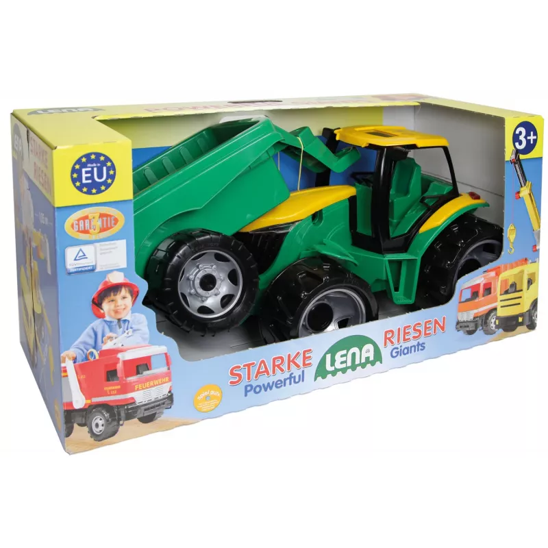 Traktor Lena GIGA TRUCKS ZL-02122 koos haagisega
