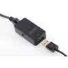 DIGITUS USB-pikendaja USB 2.0 kasutamiseks Cat5/5e/6 (UTP STP või SFT) kaabliga kuni 50 m