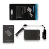 HDD/SSD korpus i-tec MySafe USB 3.0 Easy 2,5-tolline väline ümbris must