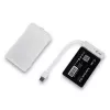 HDD/SSD korpus i-tec MySafe USB 3.0 Easy 2,5-tolline väline ümbris – valge