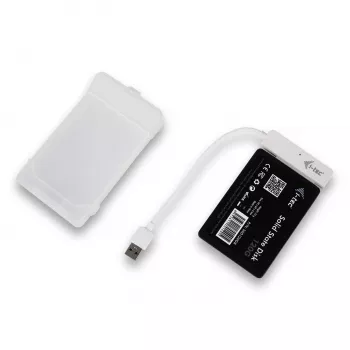 HDD/SSD korpus i-tec MySafe USB 3.0 Easy 2,5-tolline väline ümbris – valge
