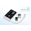 HDD/SSD korpus i-tec MySafe USB 3.0 Easy 2,5-tolline väline ümbris – valge