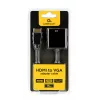 GEMBIRD HDMI-VGA adapterkaabel, üks port, must