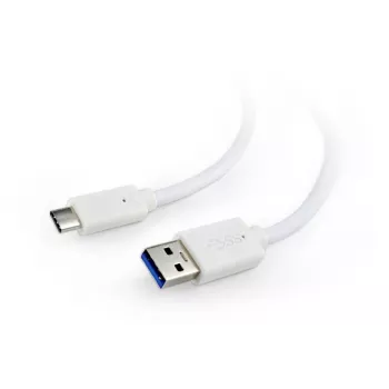 GEMBIRD USB 3.0 AM kuni Type-C kaabel (AM/CM) 1 m - valge