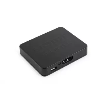 HDMI videosignaalijagaja GEMBIRD DSP-2PH4-03 — 2x HDMI väljundid, kuni 3840×2160, 225 MHz ribalaius, HDCP, 5 V alalisvool, must