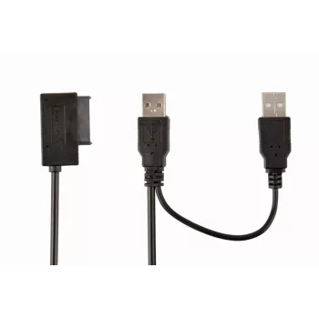 GEMBIRD väline USB-SATA adapter õhukesele SATA SSD-le, DVD-le