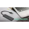 i-tec Advance USB-C õhuke Passive HUB 4 Port