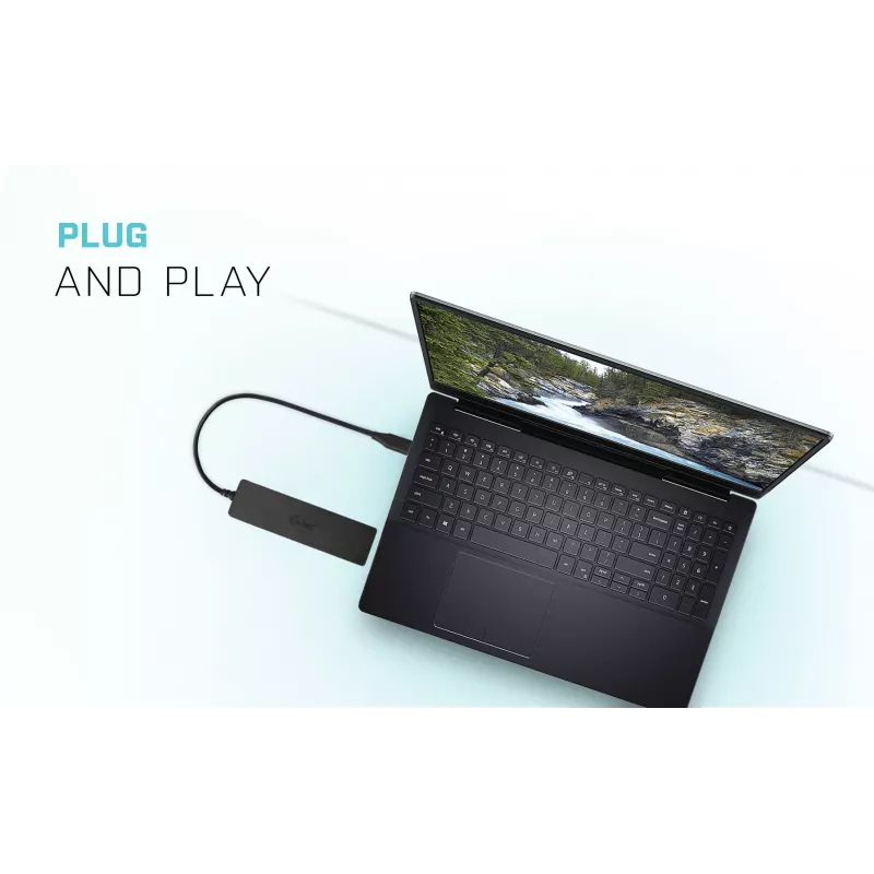 i-tec Advance USB-C õhuke Passive HUB 4 Port