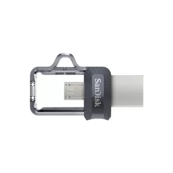 WESTERN DIGITAL SanDisk ULTRA DUAL DRIVE M3.0 - 128 GB USB-mälupulk - micro-USB / USB 3.0