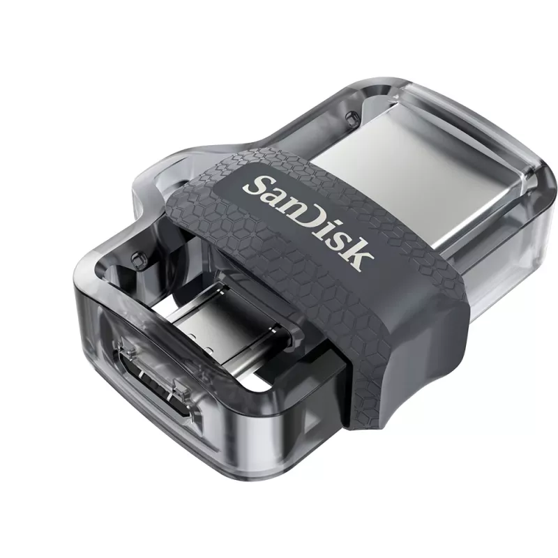WESTERN DIGITAL SanDisk ULTRA DUAL DRIVE M3.0 - 128 GB USB-mälupulk - micro-USB / USB 3.0
