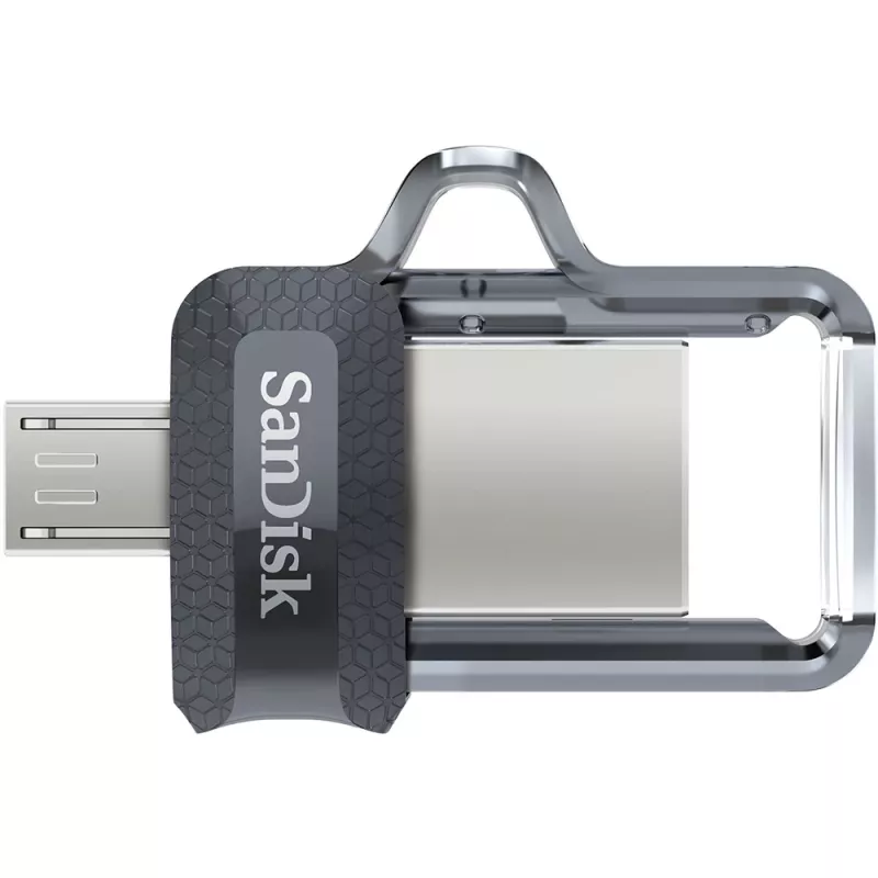 WESTERN DIGITAL SanDisk ULTRA DUAL DRIVE M3.0 - 128 GB USB-mälupulk - micro-USB / USB 3.0