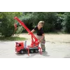 Lena GIGA TRUCKS Fire Crane truck Arocs, Kraanaveoki mudel, 3 a, Must, Hall, Punane