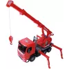 Lena GIGA TRUCKS Fire Crane truck Arocs, Kraanaveoki mudel, 3 a, Must, Hall, Punane