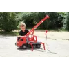 Lena GIGA TRUCKS Fire Crane truck Arocs, Kraanaveoki mudel, 3 a, Must, Hall, Punane
