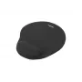 Hiirematt NATEC Marmot Must geel-randmetoega, kangapind 245×225×22 mm