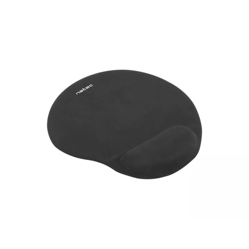 Hiirematt NATEC Marmot Must geel-randmetoega, kangapind 245×225×22 mm