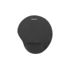 Hiirematt NATEC Marmot Must geel-randmetoega, kangapind 245×225×22 mm