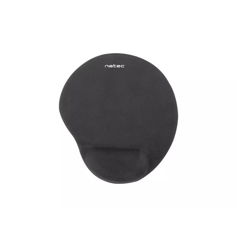 Hiirematt NATEC Marmot Must geel-randmetoega, kangapind 245×225×22 mm