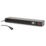 APC NetShelter Switched Rack PDU, 1U, 1PH, 2,3 kW 230 V 10 A või 2,5 kW 208 V 12 A, 8 C13 pistikupesa, C14 kaabel