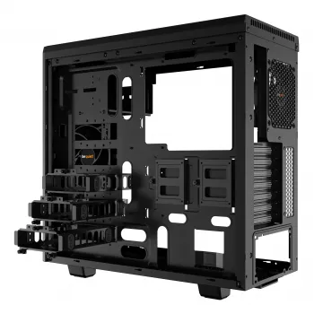 be quiet Pure Base 600 Midi Tower Must, Hõbe