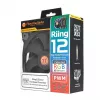 THERMALTAKE Riing 12 LED RGB 256 värvi kõrge staatilise rõhuga LED-radiaatoriventilaator (3 ventilaatori pakend)
