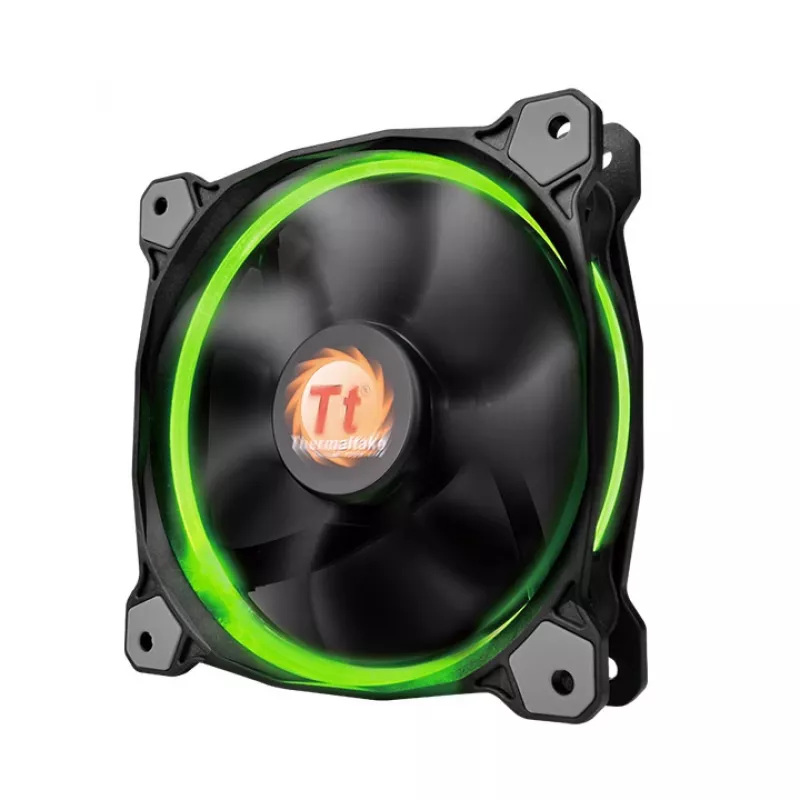 THERMALTAKE Riing 12 LED RGB 256 värvi kõrge staatilise rõhuga LED-radiaatoriventilaator (3 ventilaatori pakend)