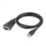 GEMBIRD USB – DB9M RS232 PL2303TA muundur must – 1,5 m