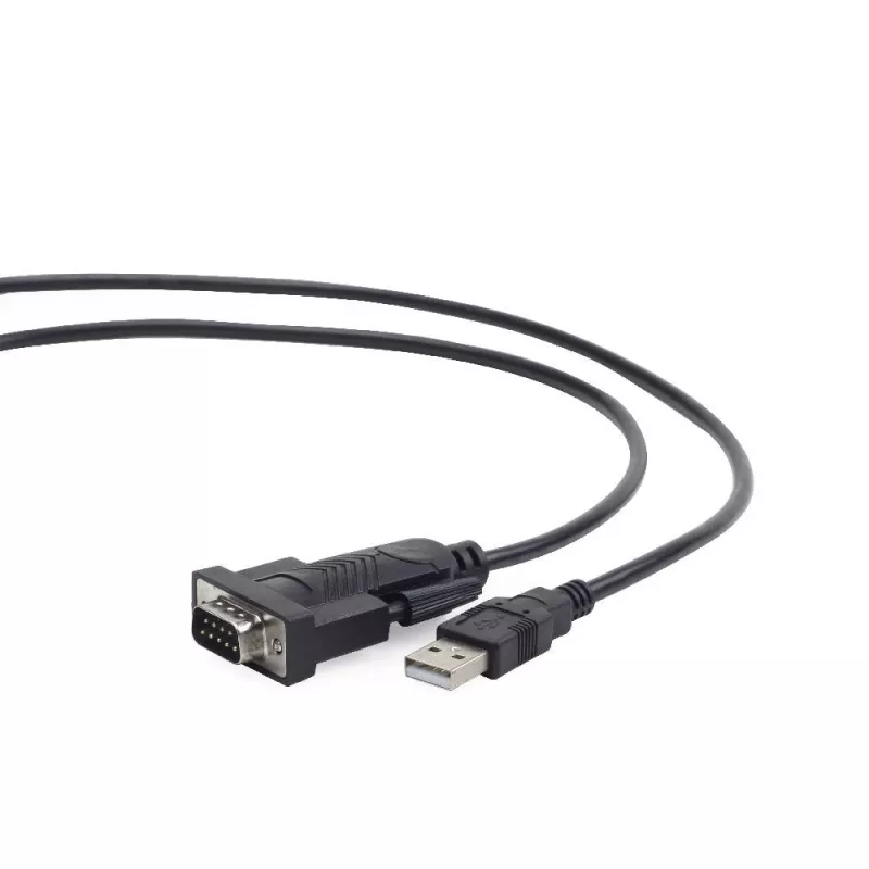 GEMBIRD USB – DB9M RS232 PL2303TA muundur must – 1,5 m