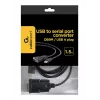 GEMBIRD USB – DB9M RS232 PL2303TA muundur must – 1,5 m