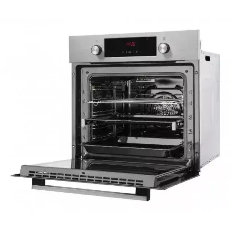 Sisseehitatav elektriahi AMICA EB7541D Fine, 65 L, aurupuhastus, konvektsioon, grill, roostevaba teras